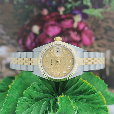 Rolex Lady Datejust Stahl/Gold Ref: 69173