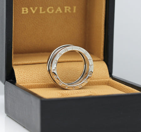 Bulgari B Zero 1 Ring –  3 Band Ring in 18KT Weißgold Gr. 55