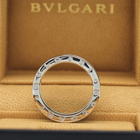 Bulgari B Zero 1 Ring – 3 Band Ring in 18KT Weißgold Gr. 57