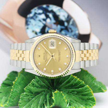 Rolex Datejust Stahl/Gold Automatik Ref: 16233