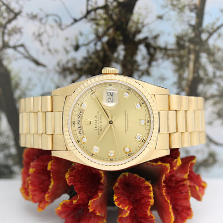 Rolex Day Date 18KT Gold Automatik Ref: 18238