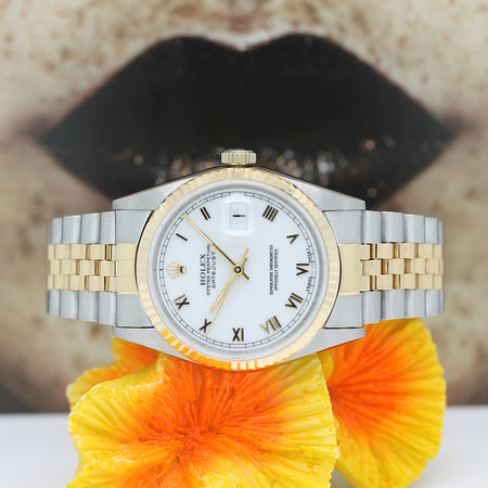 Rolex Datejust Stahl/Gold Automatik Ref: 16233