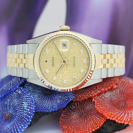 Rolex Datejust Stahl/Gold Automatik Ref: 16233