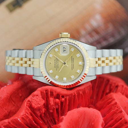 Rolex Lady Datejust Stahl/Gold Ref: 69173