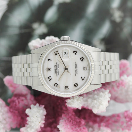 Datejust Stahl Weißgold Automatik Ref: 16234