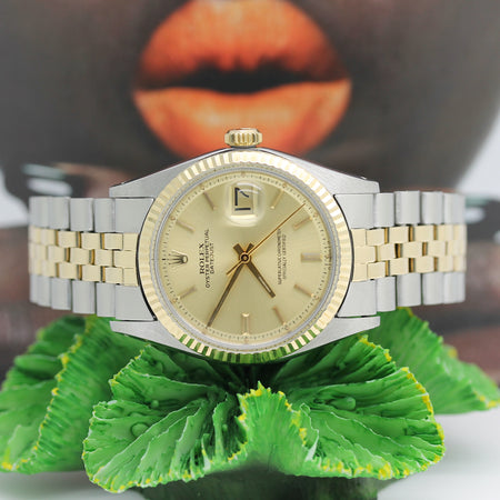 Rolex Datejust Stahl/Gold Automatik Ref: 1601