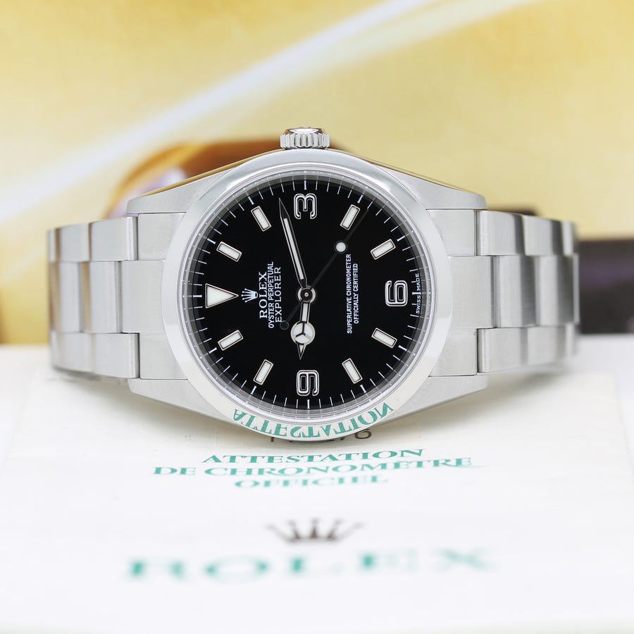 Rolex Explorer I Stahl Ref: 114270