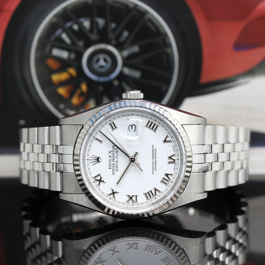 Datejust Stahl Weißgold Automatik Ref: 16234