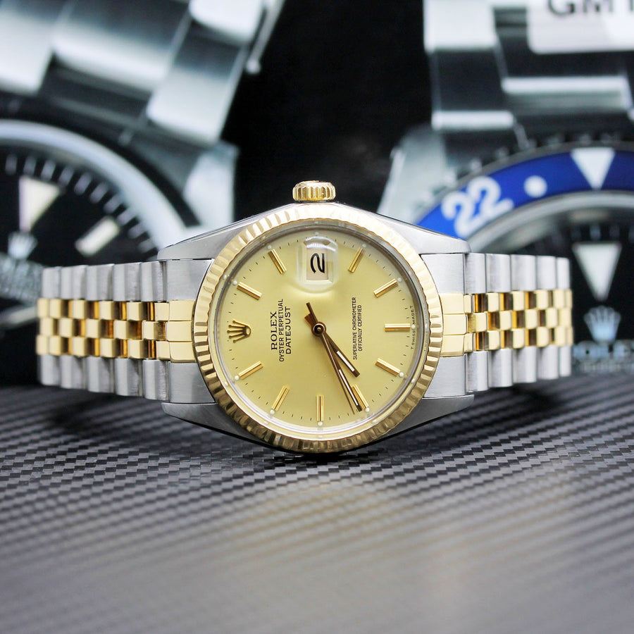 Rolex Datejust Stahl/Gold Automatik Ref: 16013