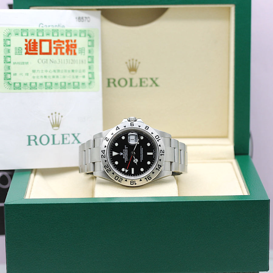 Rolex Explorer II Stahl Ref: 16570T von 2005