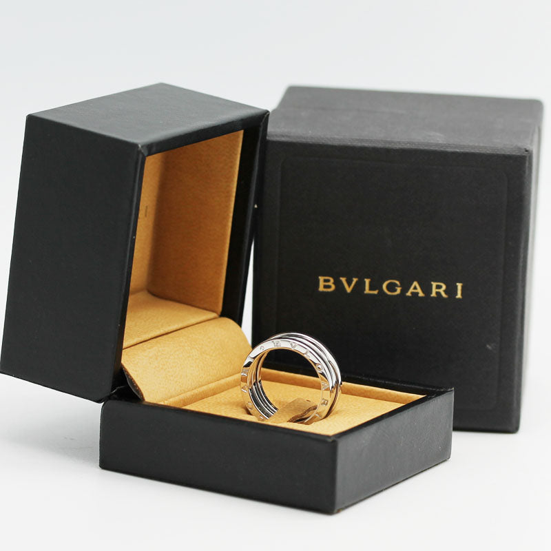 Bulgari B Zero 1 Ring – 3 Band Ring in 18KT Weißgold Gr. 59