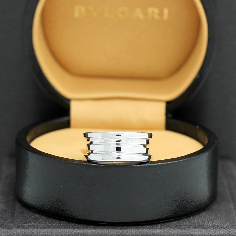 Bulgari B Zero 1 Ring – 3 Band Ring in 18KT Weißgold Gr. 52