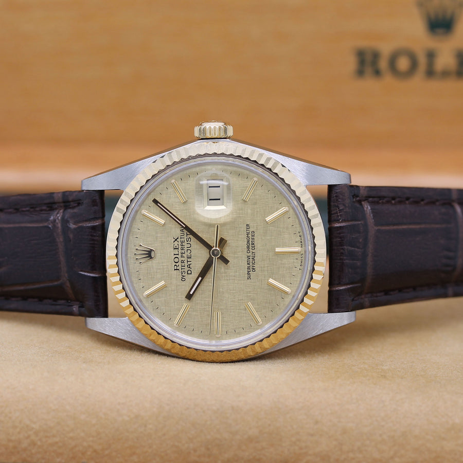 Rolex Datejust Stahl/Gold Automatik Ref: 16013